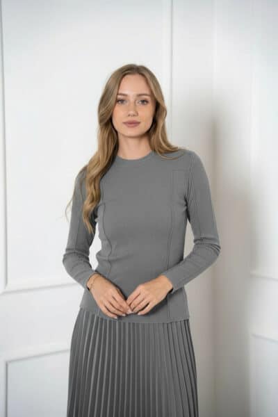 חולצת ריב - XL, אפור